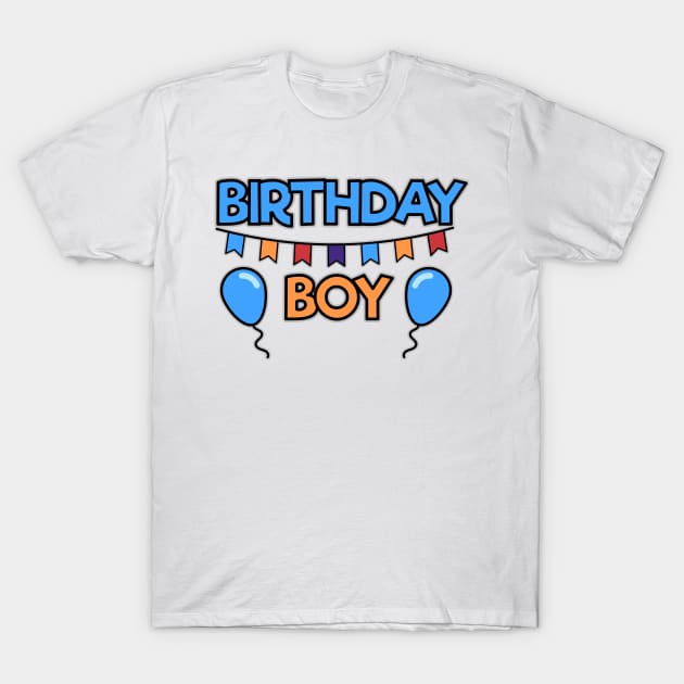 Birthday Boy Funny Sweet Gift Present for Bday Party Big Shirt T-Shirt by Kuehni